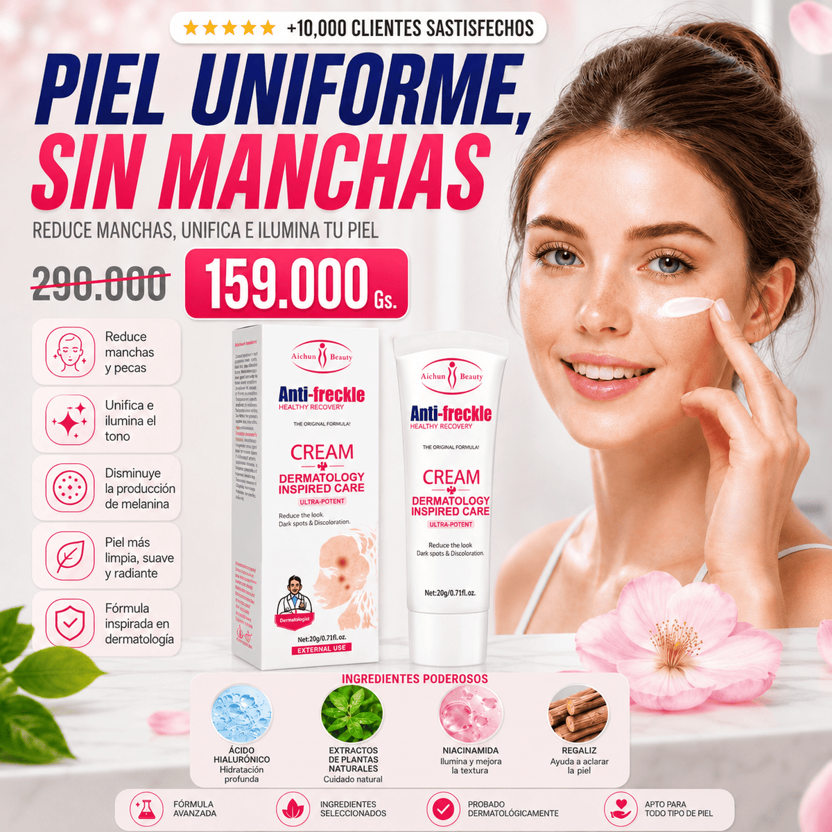 Crema Antimanchas Antipecas