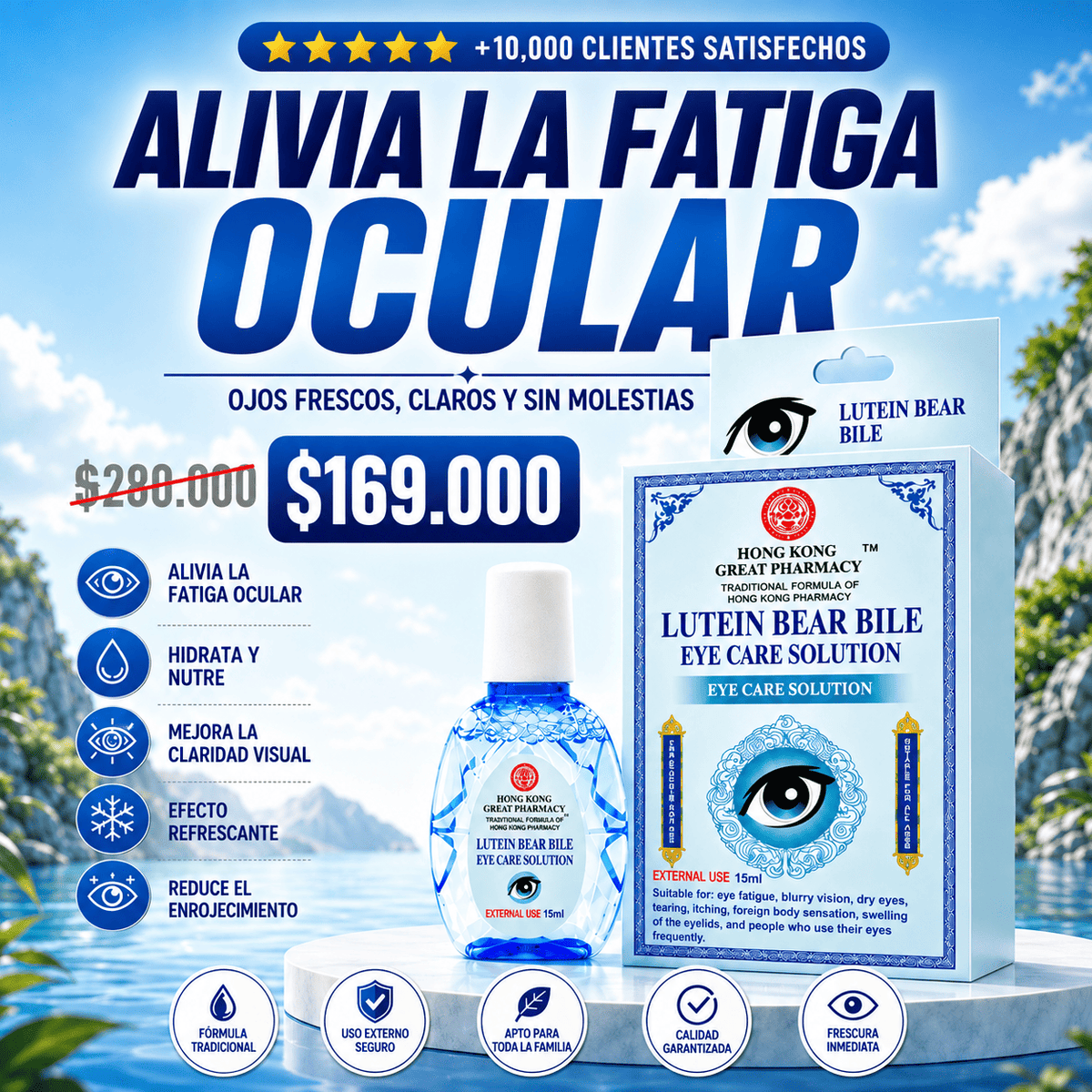 Gotas para cataratas